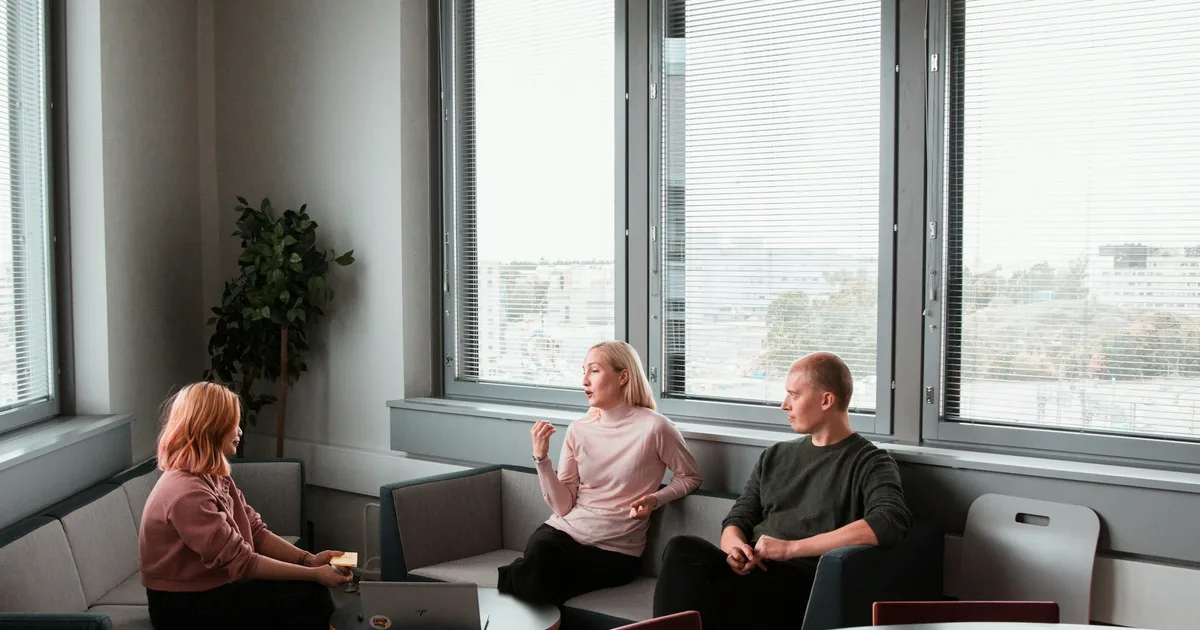 A voice recorder device on a meeting table